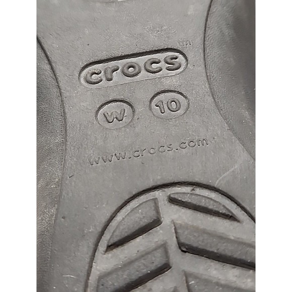 Crocs Black Ballet‎ Flats Women's Shoes Comfortable Slip On Casual - Picture 7 of 7